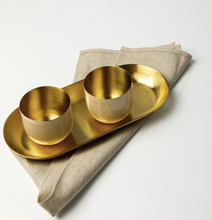 Mini Tray with Two cups