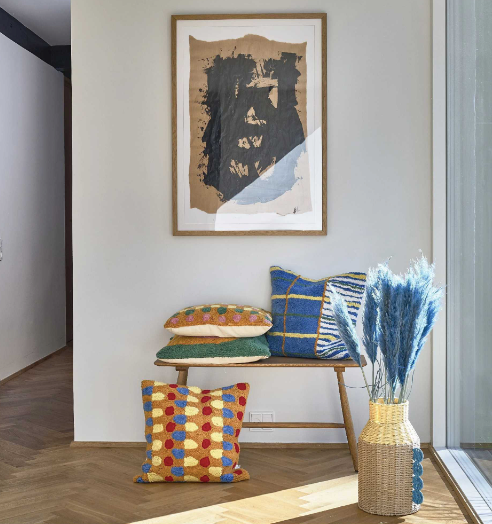 Yellow Basket/vase